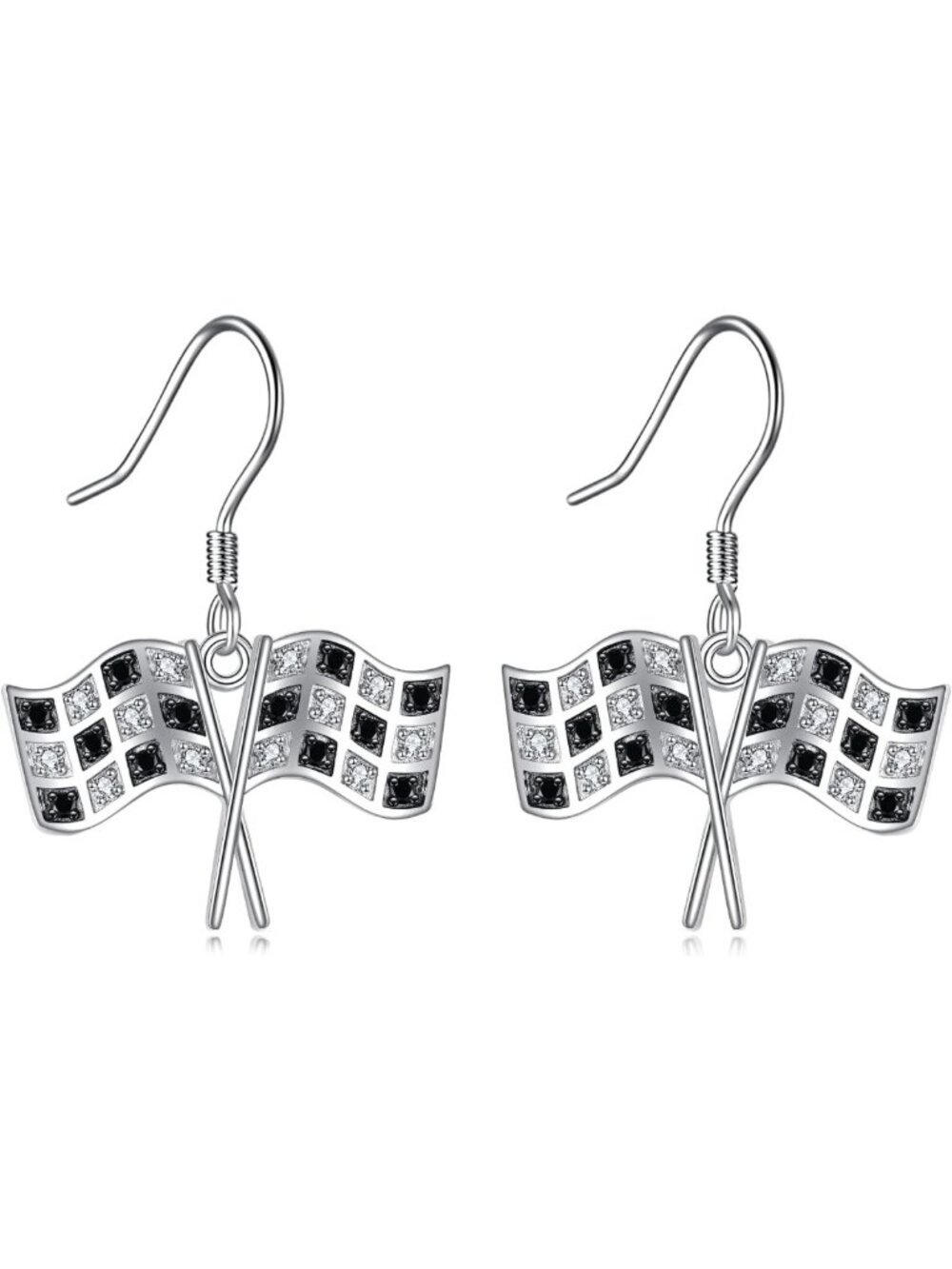 925 Sterling Silver Earrings - Dream Catcher, Music Note, Moss Agate & More